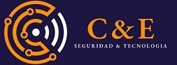 Logotipo C&E Seguridad & Tecnología